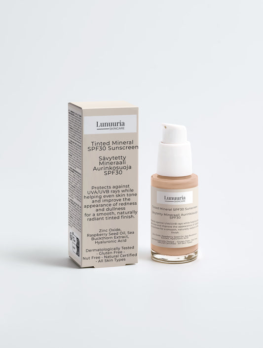 Lunuuria Tinted Mineral Sunscreen SPF30