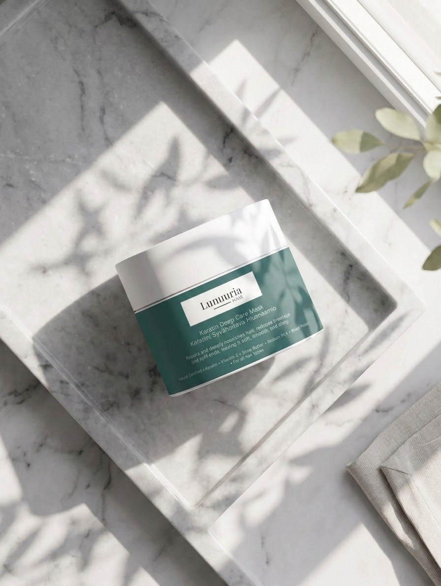 Lunuuria Keratin Tiefenwirksame Haarmaske