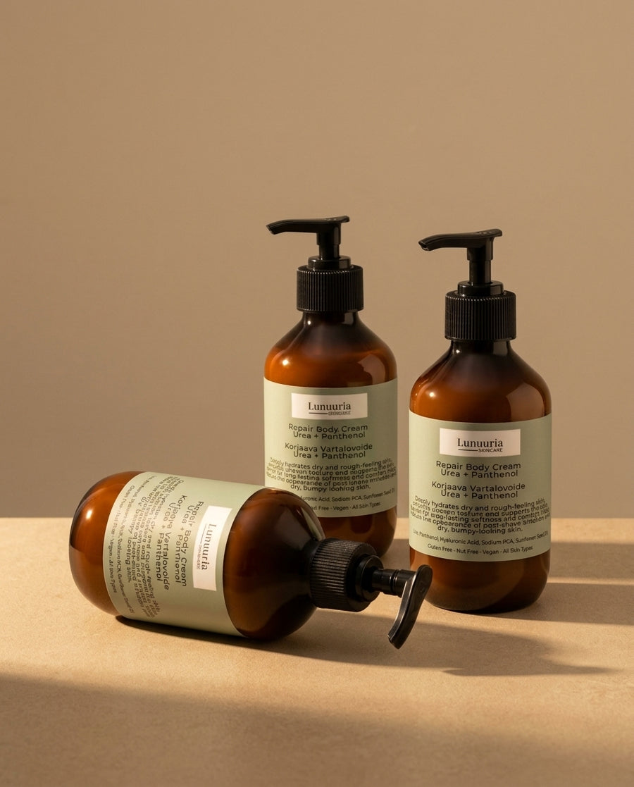 Lunuuria Regenerierende Körperlotion – Urea + Panthenol