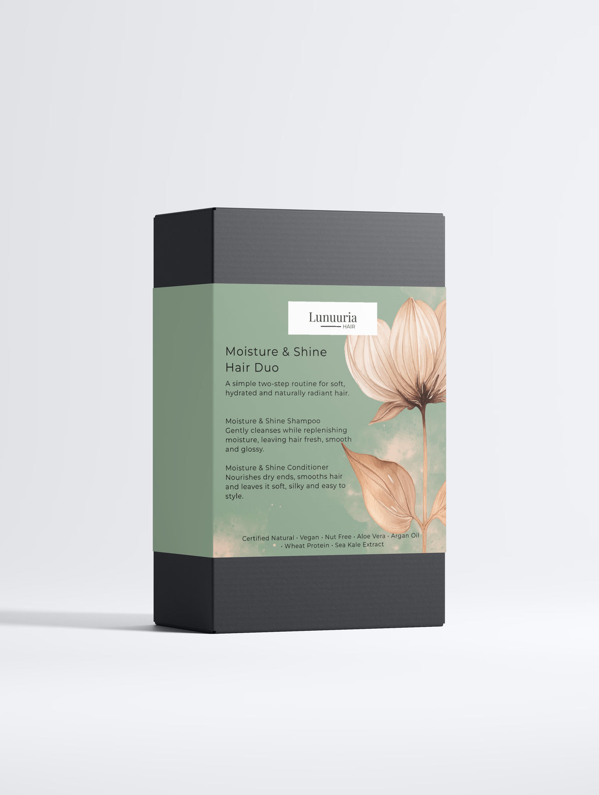 Lunuuria Moisture & Shine Hair Duo